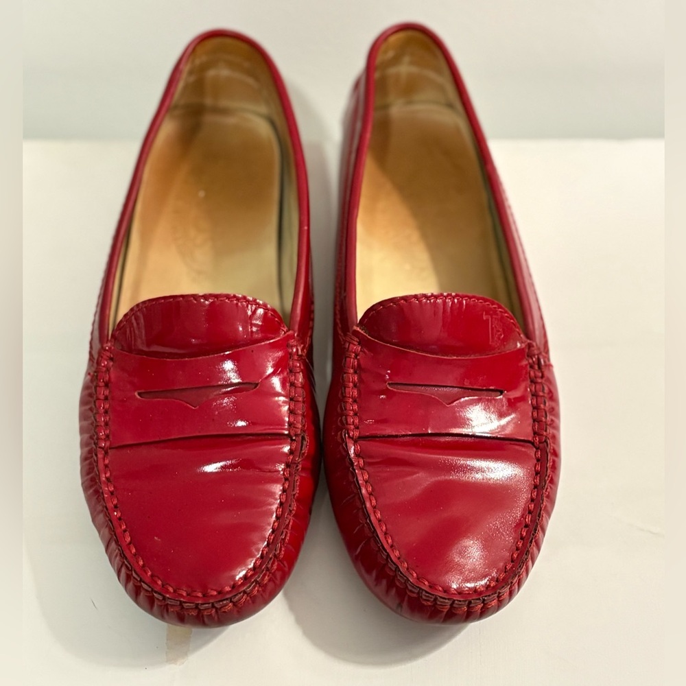 Women's Classic Red Loafers